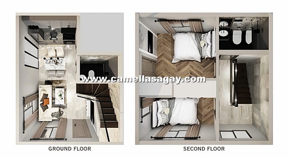 Amara Floor Plan House and Lot in Sagay