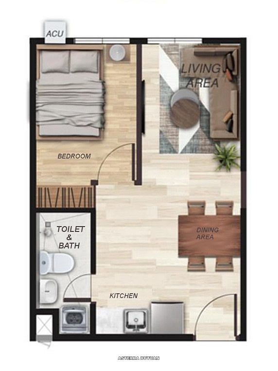 Asterra Butuan Condo Unit Floor Plan Asterra Butuan