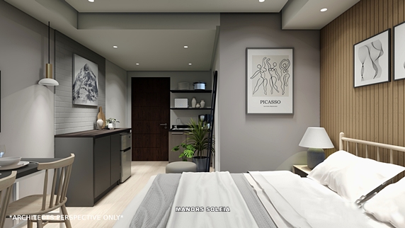 Manors Soleia studio - Condo for Sale in Butuan City (Tower 2) Manors Soleia
