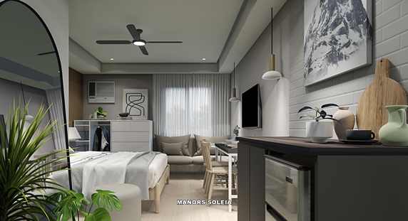 Manors Soleia studio - Condo for Sale in Butuan City (Tower 2) Manors Soleia